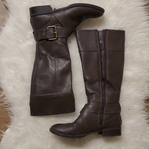 Nine West dark brown boots